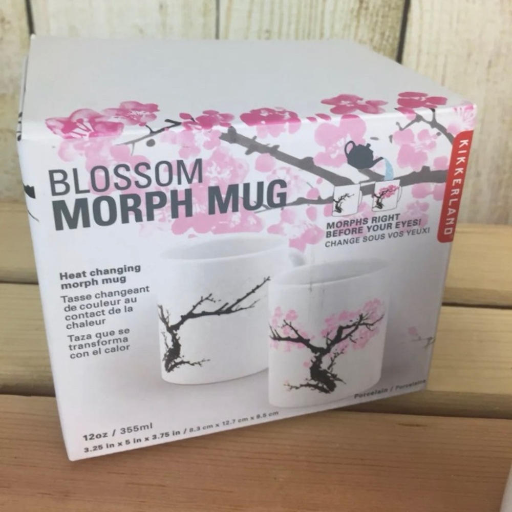 KIKKERLAND Cherry Blossom - Heat Change Morph Mug NIB